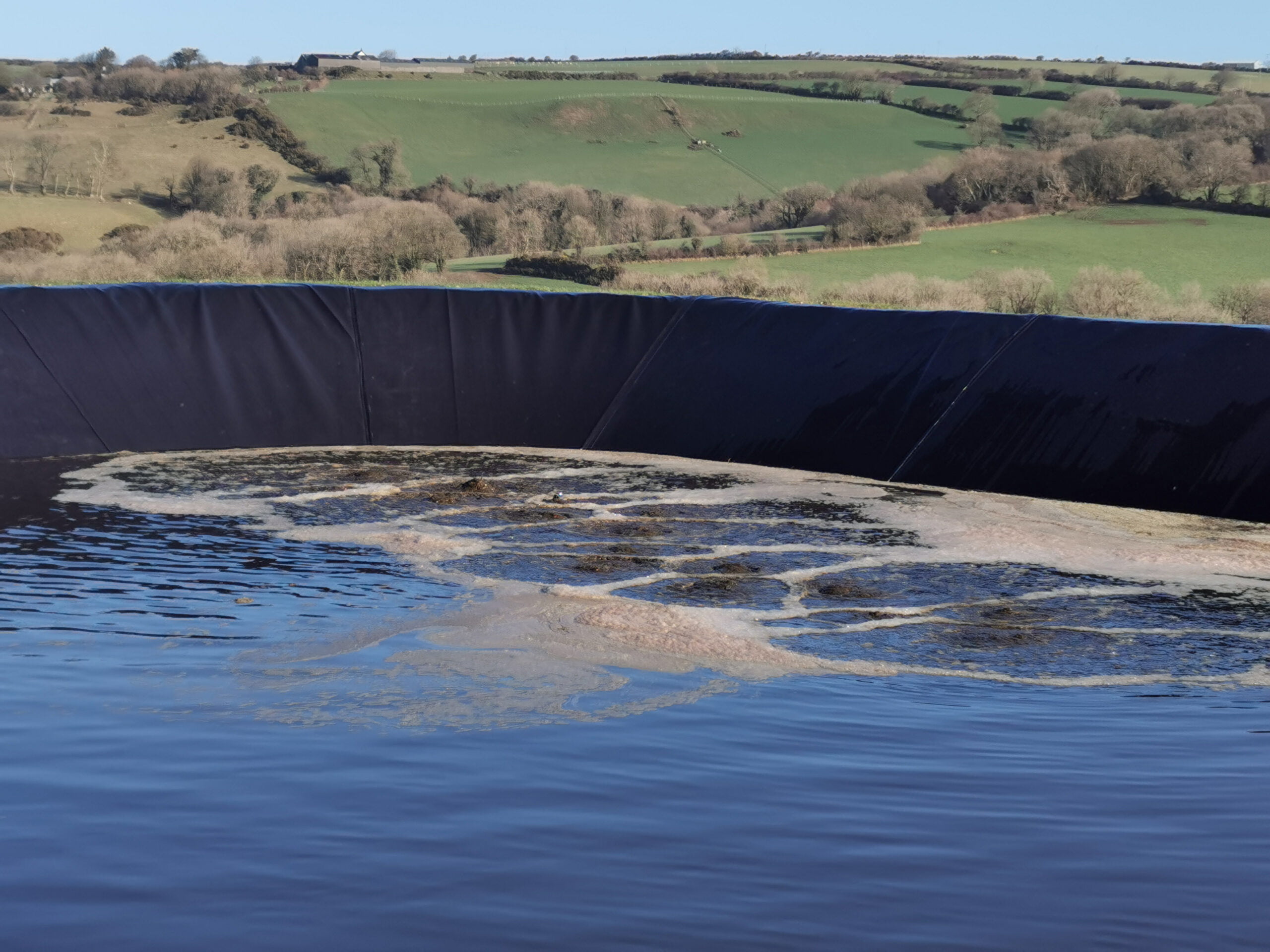 Smart Slurry Aeration System provided and installed by DairyPower